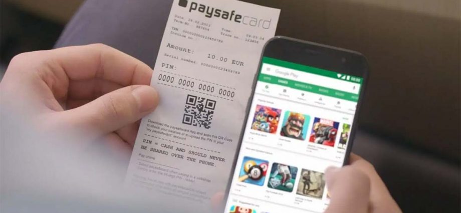 Paysafecard casino en ligne